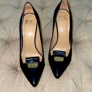 Zac Posen black pumps New without box